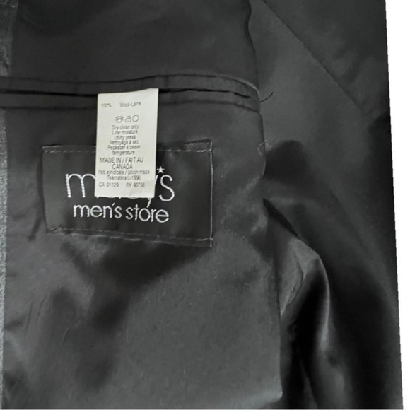 Vintage Lauren Ralph Lauren Green Label Union Made Mens Blazer, Gray 100% Wool - Picture 3 of 15